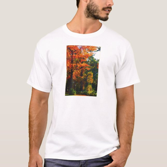 T-shirt Feuillage d'automne (Devant)