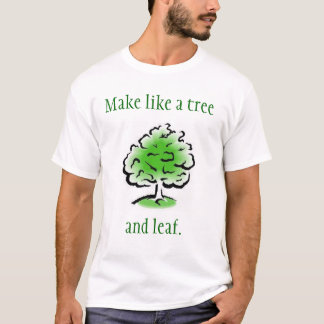 T-shirt Feuille