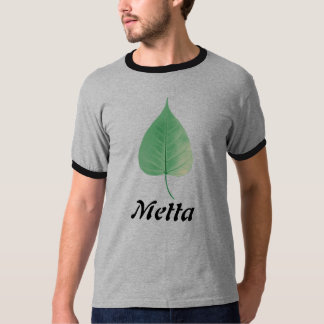 T-shirt Feuille de Bodhi, Metta