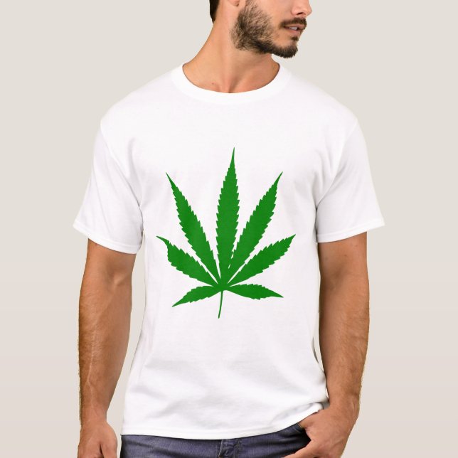 T-shirt Feuille de pot (Devant)