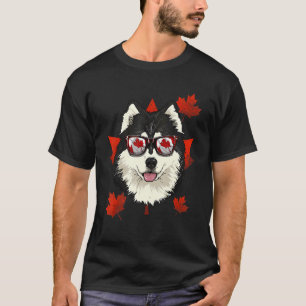 T-shirt Feuille d'érable canadienne de l'Alaska F F