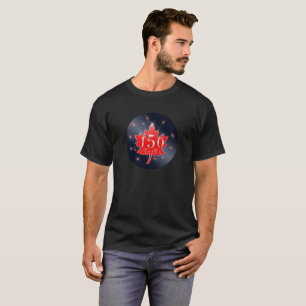 T-shirt Feuille d'érable commémorative de célébration