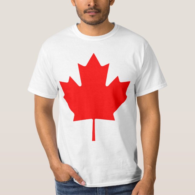 T-shirt Feuille d'érable du Canada (Devant)