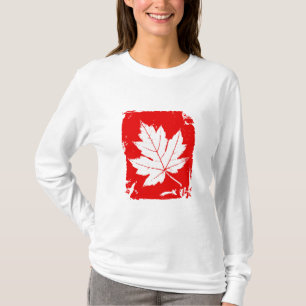 T-shirt Feuille d'érable rouge