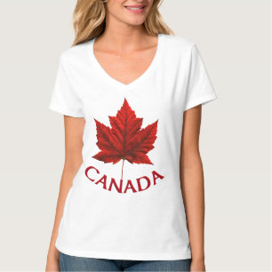 T-shirt Feuille d'érable T-shirt Canada féminin
