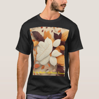 T-shirt Feuilles d'automne esthétiques chic