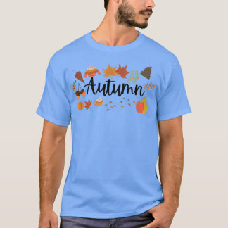 T-shirt Feuilles d'automneSaison d'automneThanksgiving Hap