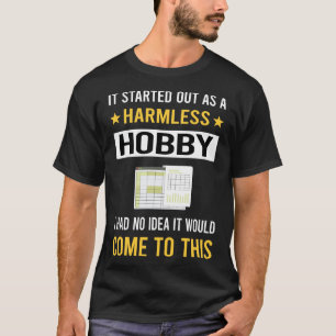 T-shirt Feuilles de calcul Hobby sans danger