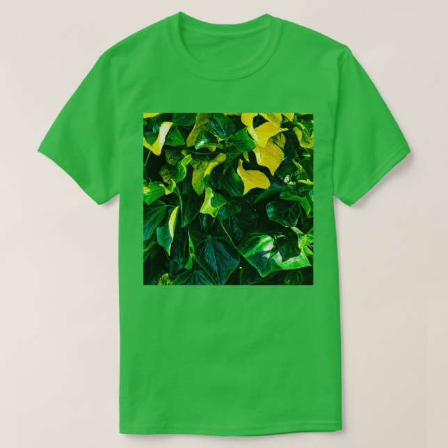 T-shirt Feuilles de curling (Design devant)