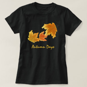 T-shirt Feuilles de l'érable d'automne