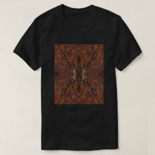T-shirt feuilles orange sur un arbre d'automne