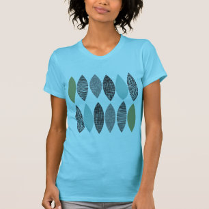T-shirt Feuilles texturés 01