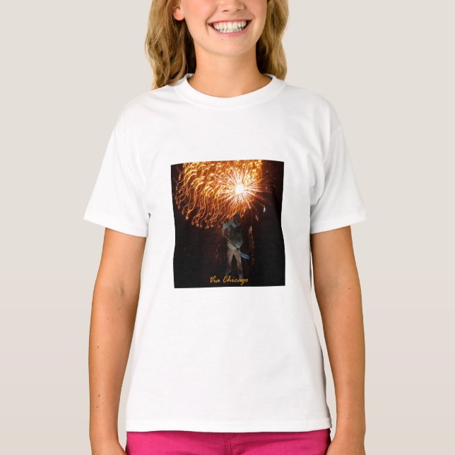 T-shirt Feux d'artifice (Devant)