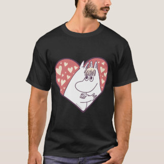 T-shirt Feux d'artifice d'indépendance de la fête Moomin