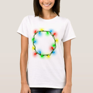 T-shirt Feux de Noël