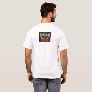 T-shirt "Fflotter dans le style" ou "Ailes de l'élégance"