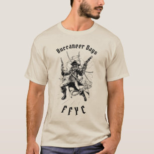T-shirt FFYC Pirate Noir