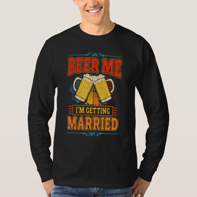 T-shirt Fiançailles de fiancé de fête de bachelor pour le  (Devant)