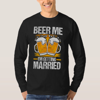 T-shirt Fiançailles pour Enterrement de Vie de Garçon pour