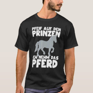 T-shirt Fiancé ami du cheval Fan de cheval