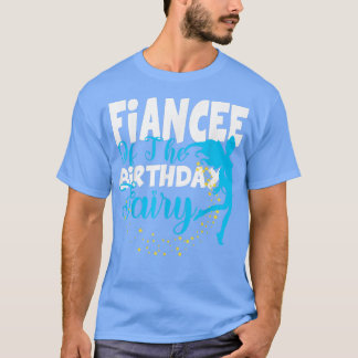 T-shirt Fiance de l'anniversaire Imaginaire fée d'annivers
