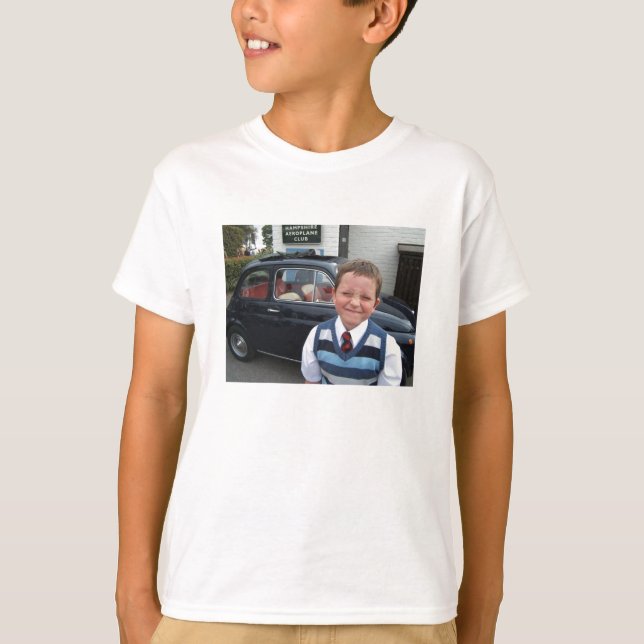 T-shirt Fiat 500 Garçon (Devant)