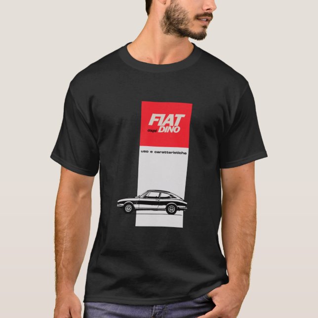T-SHIRT FIAT DINO COUPE92 (Devant)