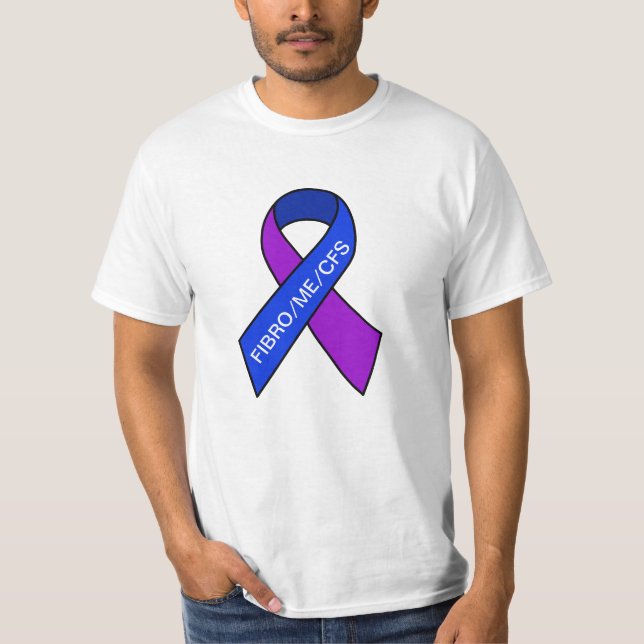 T-shirt Fibro ME/CFS Sensibilisation au syndrome de fatigu (Devant)