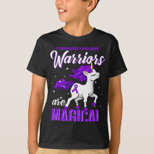 T-shirt Fibromyalgie Guerrier de sensibilisation amusant U