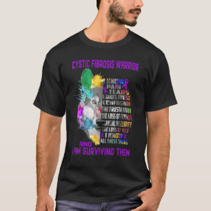 T-shirt Fibrose kystique Je Connais Tout Et Je Suis Surviv