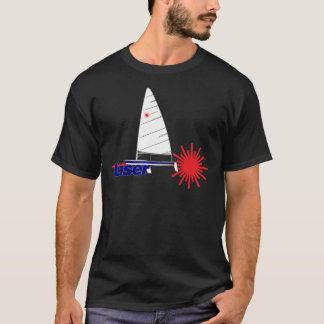 T-shirt -Fichier laser Class Sailing - laser dinghy Es