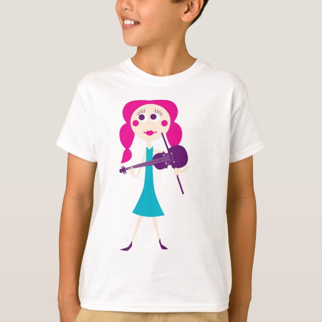 T-shirt fiddlegal (Devant)