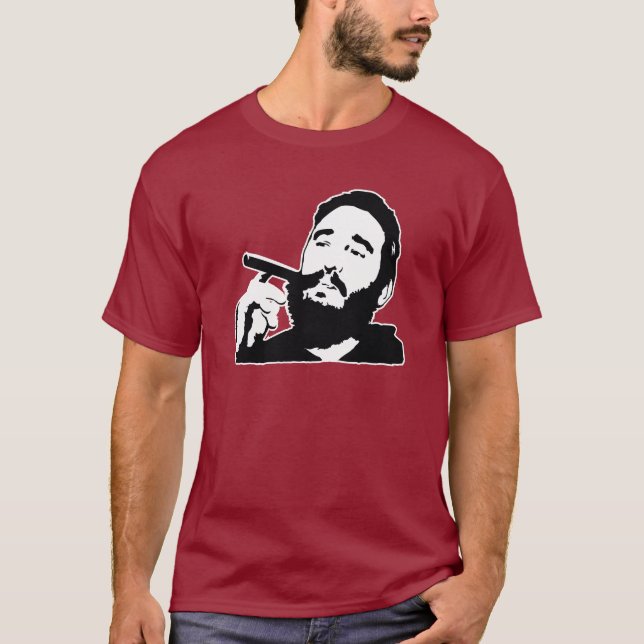 T-shirt Fidel Castro Cuba (Devant)