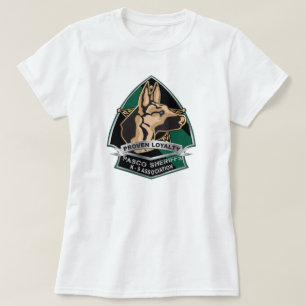 T-shirt Fidélité prouvée - association du K-9 du shéri