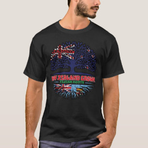 T-shirt Fidji Fijian Nouvelle-Zélande Nouvelle-Zélande Rac