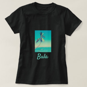 T-shirt Fidji îles Bula cocotiers palmiers voyage