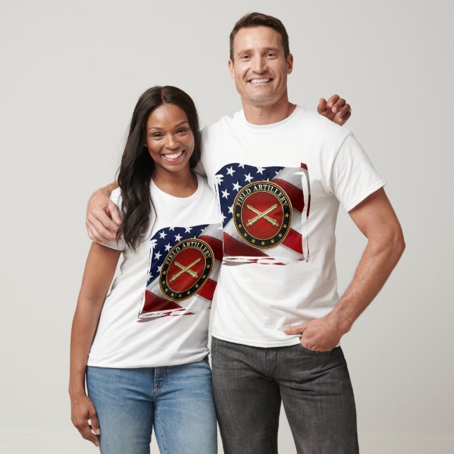 T-shirt Field Artillery Branch Insignia Special Edition (Unisexe)