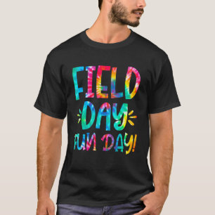 T-shirt Field Day 2022 Fun Day Tie Dye Enfants Garçons Fil