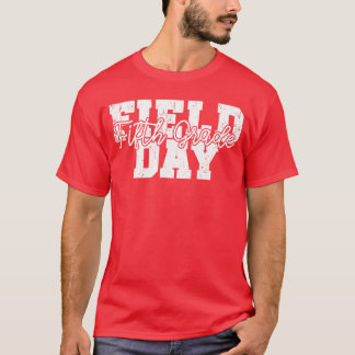 T-shirt Field Day 2025 Fifth Grade school teacher kids Pur