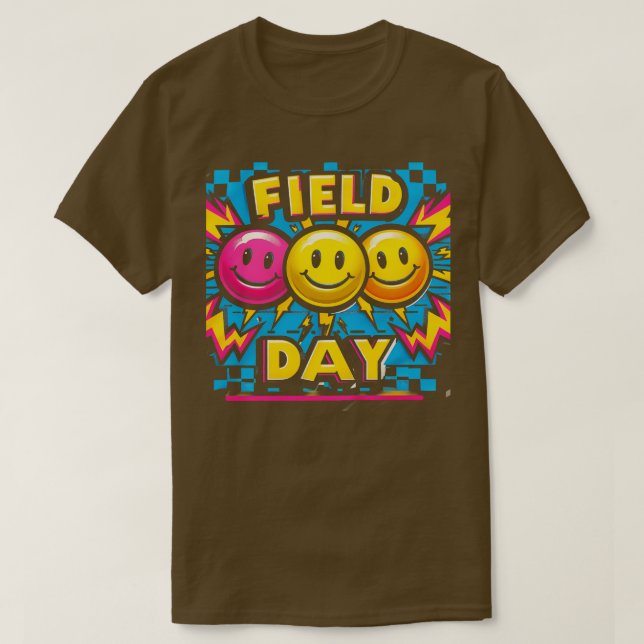 T-shirt Field Day Activités Scolaires Pour L'École Jour La (Design devant)
