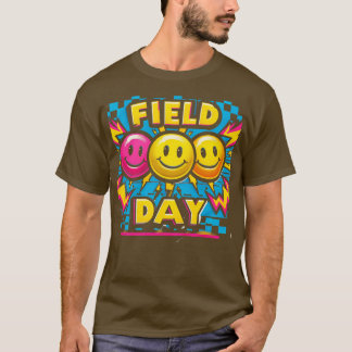 T-shirt Field Day Activités Scolaires Pour L'École Jour La