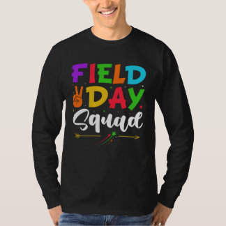T-shirt Field Day Fun Day School Rainbow Color Splash Kids