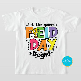 T-Shirt Field Day Kids Tee | Laisser Les Jeux Commencer T-