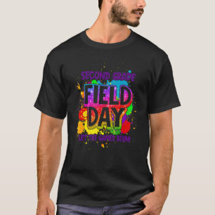 T-shirt Field Day Second Grade Laisser Les Jeux Commencer