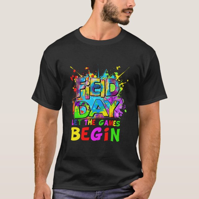 T-shirt Field Day Time Teachers 2023 Games Begin (Devant)