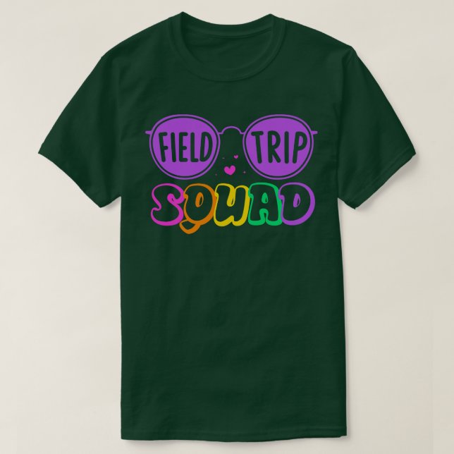T-shirt Field Trip Squad Gardergarten Enseignant Field Day (Design devant)