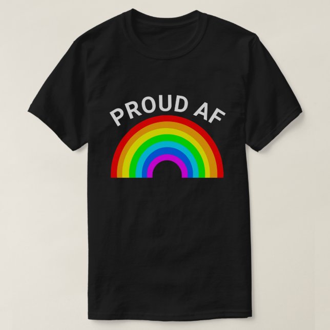 T-shirt FIER AF PERSONNALISABLE EN BOW (Design devant)