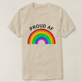 T-SHIRT FIER AF RAINBOW