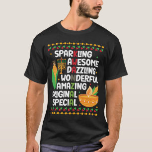 T-shirt Fier Africain-Américain Joyeux Kwanzaa
