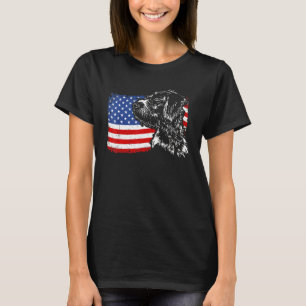 T-shirt Fier Allemand À poils durs Pointeur Américain